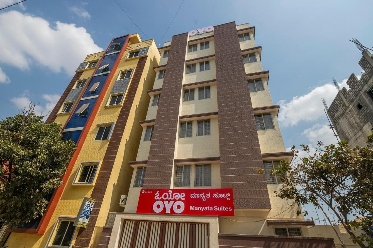 Oyo 27839 Manyata Residency Hotel Бангалор Екстериор снимка